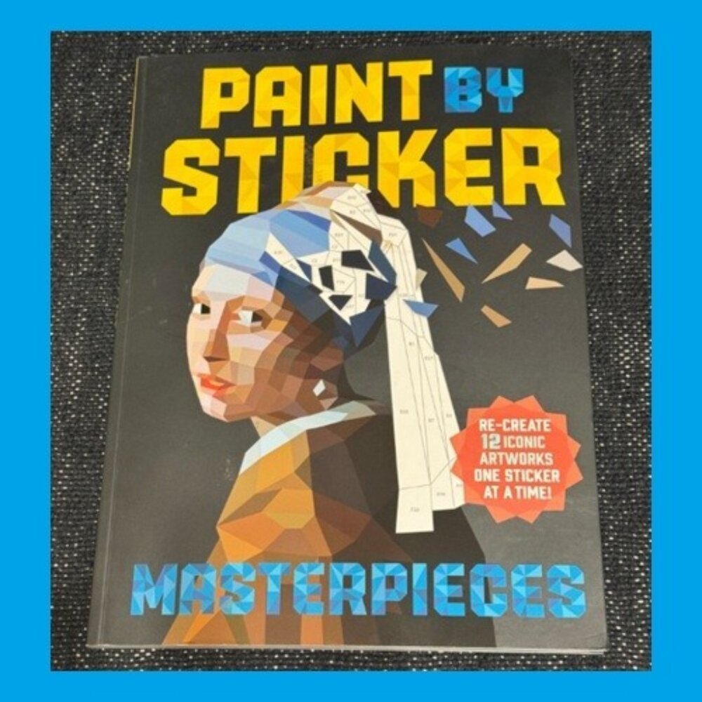 Paint by Sticker Masterpieces, 12 Iconic Artworks, Paperback/ISBN 9780761189510